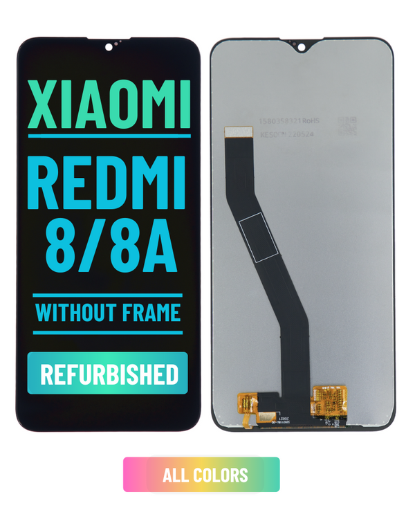 Xiaomi Redmi 8 / 8A OLED Screen Assembly Replacement Without frame (Refurbished) (All Colors)