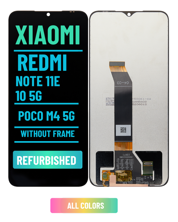 Xiaomi Redmi Note 11E / Poco M4 5G / Redmi 10 5G OLED Screen Assembly Replacement Without frame (Refurbished) (All Colors)