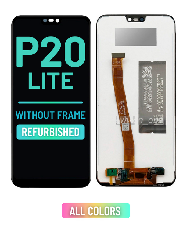 Huawei P20 Lite (2018) / Nova 3e -OLED Screen Assembly Replacement Without frame (Refurbished) (All Colors)