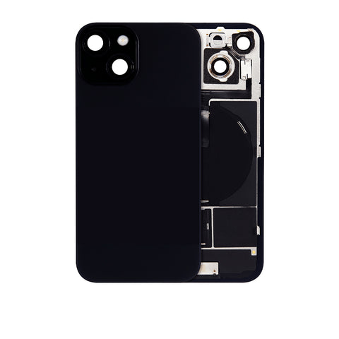 iPhone 15 Plus Back Cover Glass With Steel Plate | Wireless NFC & MagSafe Magnet Pre-installed Replacement (No Logo) (All Colors)