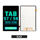 Samsung Galaxy Tab S7 11" / S8 11" LCD Screen Assembly Replacement With Digitizer (Refurbished) (WIFI / CELLULAR VERSION) (Black)