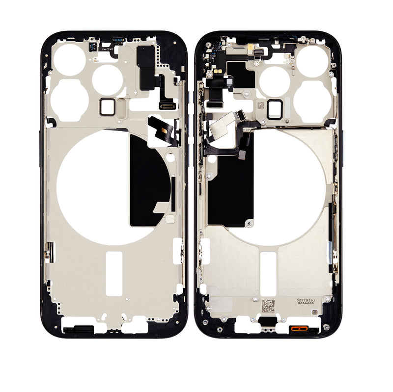 iPhone 15 Pro Mid-frame Housing With Power & Volume Button Replacement (US Version) (All Colors)