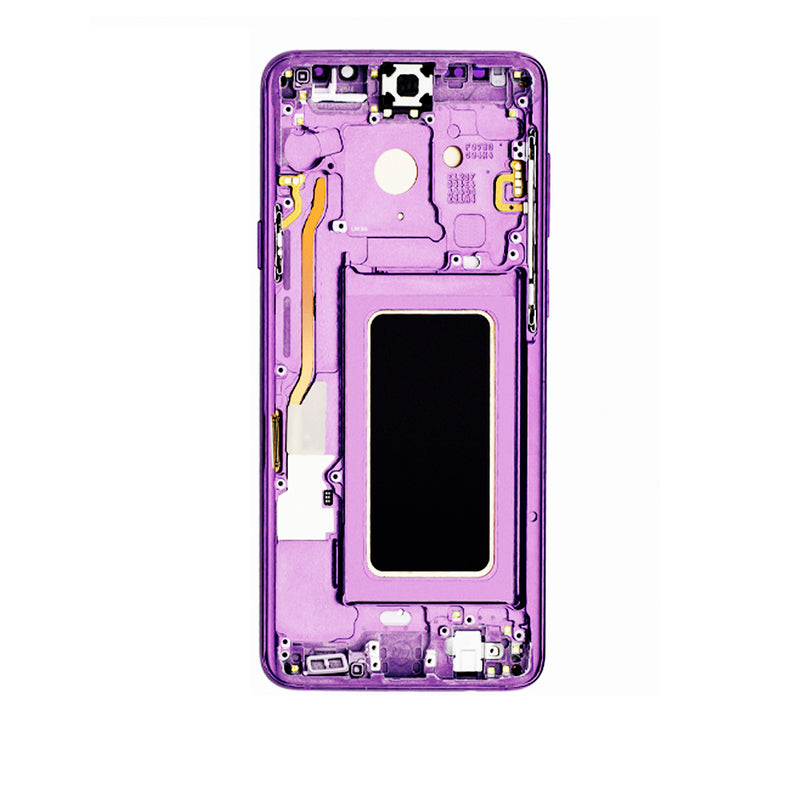 Samsung Galaxy S9 Plus LCD Screen Assembly Replacement With Frame (Aftermarket Incell) (Lilac Purple)