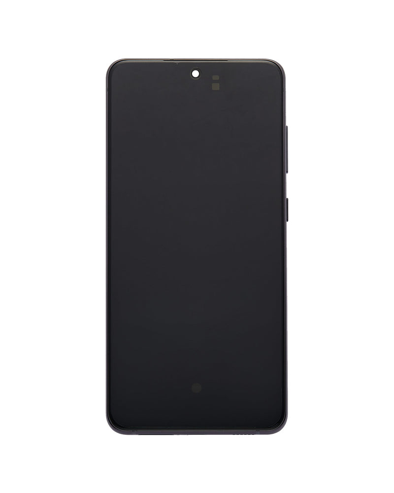Samsung Galaxy S21 FE 5G OLED Screen Assembly Replacement With Frame (G990U) (NORTH AMERICA VERSION) (Refurbished) (Graphite)