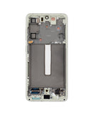 Samsung Galaxy S21 FE 5G OLED Screen Assembly Replacement With Frame (G990U) (NORTH AMERICA VERSION) (Refurbished) (Olive)