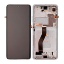 Samsung Galaxy S21 Ultra OLED Screen Assembly Replacement With Frame (OLED PLUS) (Phantom Silver)