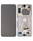 Samsung Galaxy S21 Plus OLED Screen Assembly Replacement With Frame (OLED PLUS) (Phantom Silver)