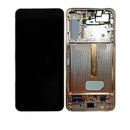 Samsung Galaxy S22 Plus OLED Screen Assembly Replacement With Frame (Refurbished) (Pink Gold)