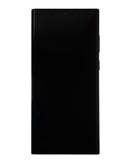 Samsung Galaxy S22 Ultra OLED Screen Assembly Replacement With Frame (Aftermarket Pull) (GOOD) (Phantom Black)