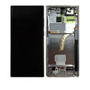 Samsung Galaxy S22 Ultra OLED Screen Assembly Replacement With Frame (Refurbished) (Phantom White)