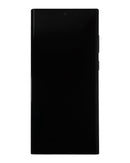 Samsung Galaxy S22 Ultra OLED Screen Assembly Replacement With Frame (Refurbished) (Phantom White)