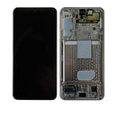 Samsung Galaxy S22 5G OLED Screen Assembly Replacement With Frame (Refurbished) (White)