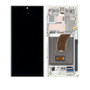 Samsung Galaxy S23 Ultra 5G OLED Screen Assembly Replacement With Frame (Refurbished) (Cream)