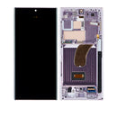 Samsung Galaxy S23 Ultra 5G OLED Screen Assembly Replacement With Frame (Refurbished) (Lavender)
