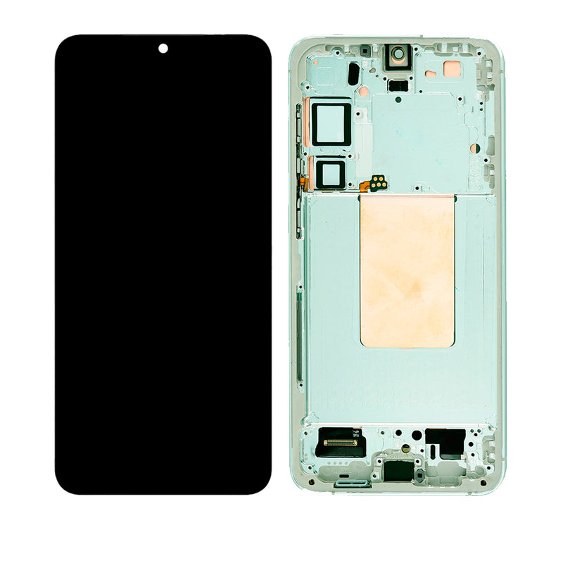 Samsung Galaxy S24 Plus 5G OLED Screen Assembly Replacement With Frame (OLED PLUS) (Jade Green)