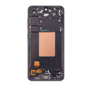 Samsung Galaxy S24 FE 5G OLED Screen Assembly Replacement With Frame (Refurbished) (Graphite)