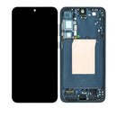 Samsung Galaxy S25 Plus 5G OLED Screen Assembly Replacement With Frame (OLED PLUS) (BlueBlack)