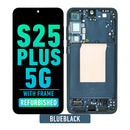 Samsung Galaxy S25 Plus 5G OLED Screen Assembly Replacement With Frame (Refurbished) (BlueBlack)
