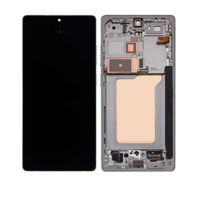 Samsung Galaxy S25 Ultra 5G OLED Screen Assembly Replacement With Frame (Refurbished) (Titanium Silver)