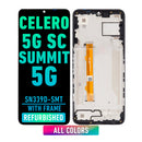 Boost Mobile Celero 5G SC LCD Screen Assembly Replacement With Frame (Refurbished) (All Colors)