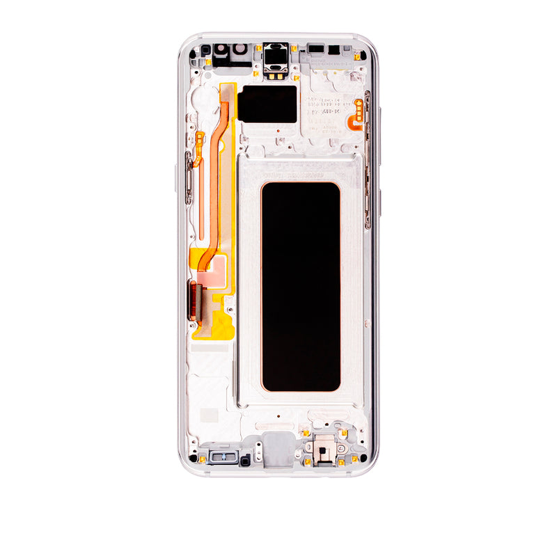 Samsung Galaxy S8 Plus LCD Screen Assembly Replacement With Frame (OLED PLUS) (Arctic Silver)