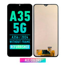 Samsung Galaxy A35 5G (A356 / 2024) OLED Screen Assembly Replacement Without Frame (Refurbished) (All Colors)
