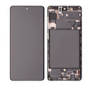 Samsung Galaxy A71 4G (A715 / 2020) LCD Screen Assembly Replacement With Frame (Aftermarket Incell) (All Colors)