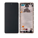 Samsung Galaxy A72 5G (A726 2021) OLED Screen Assembly Replacement With Frame (Refurbished) (Awesome White)