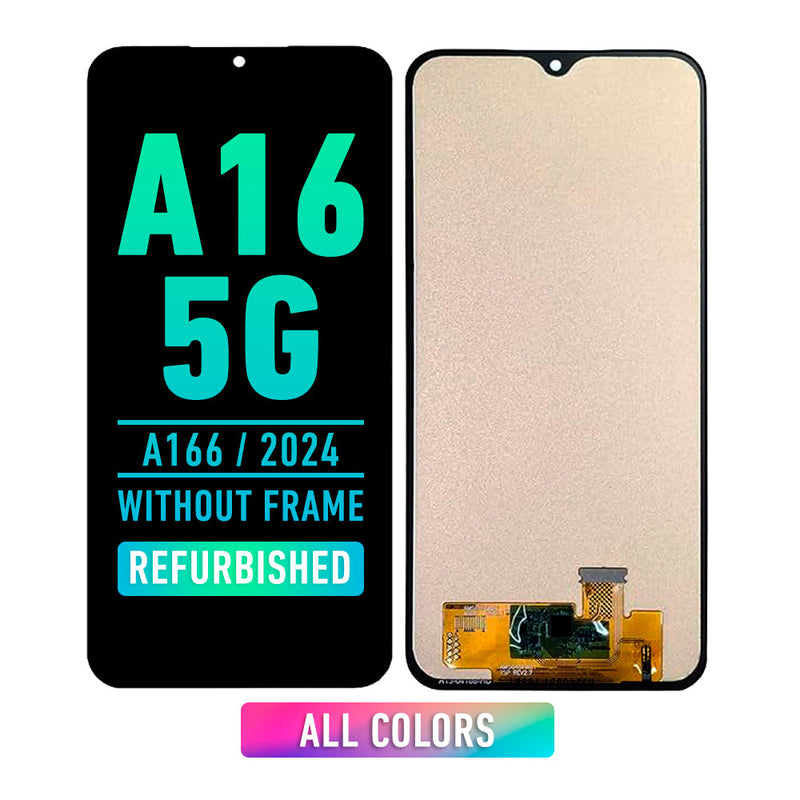Samsung Galaxy A16 5G (A166 / 2024) LCD Screen Assembly Replacement Without Frame (Refurbished) (All color)