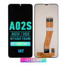 Samsung Galaxy A02s (A025F / 2020) LCD Screen Assembly Replacement Without Frame (INT Version) (Refurbished) (All Colors)
