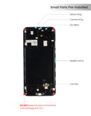 Samsung Galaxy A20 (A205U / 2019) OLED Screen Assembly Replacement With Frame (OLED PLUS) (All Colors)