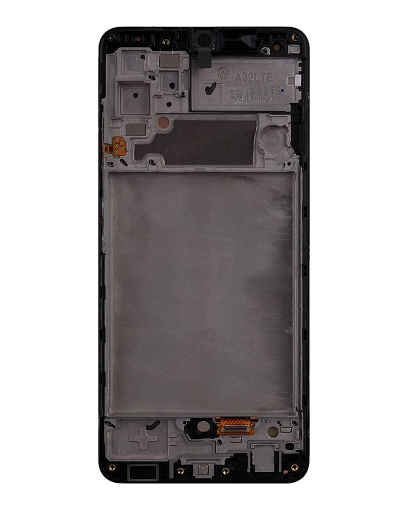 Samsung Galaxy A32 4G(A325F / 2021) LCD Screen Assembly Replacement With Frame (INT Version) (Refurbished) (Awesome Black)