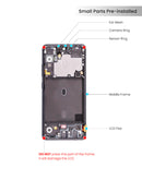 Samsung Galaxy A51 5G  (A516 / 2020) (Non-Verizon 5G UW Frame) OLED Screen Assembly Replacement With Frame (Refurbished) (Black)