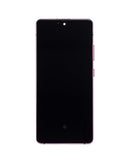 Samsung Galaxy A51 5G (A516 / 2020) OLED Screen Assembly Replacement With Frame (OLED PLUS) (Prism Cube Pink)