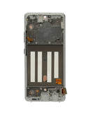 Samsung Galaxy A51 5G (A516 / 2020) OLED Screen Assembly Replacement With Frame (OLED PLUS) (Prism Cube White)