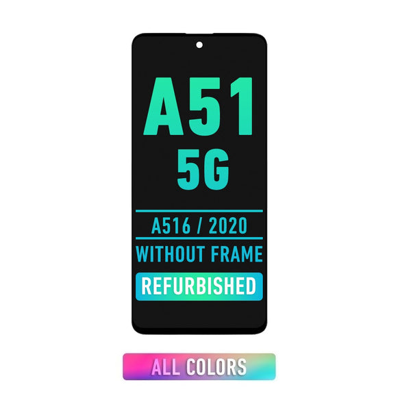 Samsung Galaxy A51 5G  (A516 / 2020) OLED Screen Assembly Replacement Without Frame (Refurbished) (All Colors)