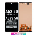 Samsung Galaxy A52 5G (A526 / 2021) / A52s 5G (A528 / 2021) LCD Screen Assembly Replacement Without Frame (Aftermarket Incell) (All Colors)