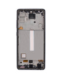 Samsung Galaxy A52 4G (A525 / 2021) OLED Screen Assembly Replacement With Frame (Incell) (Awesome Black)