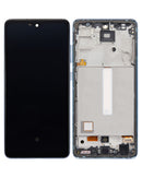 Samsung Galaxy A52 4G (A525 / 2021) (6.46") OLED Screen Assembly Replacement With Frame (OLED PLUS) (Awesome Blue)