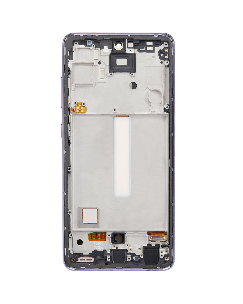 Samsung Galaxy A52 4G (A525 / 2021) (6.46") OLED Screen Assembly Replacement With Frame (OLED PLUS) (Awesome Violet)