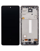 Samsung Galaxy A52 4G (A525 / 2021) (6.46") OLED Screen Assembly Replacement With Frame (OLED PLUS) (Awesome White)