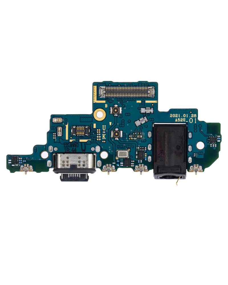 Samsung Galaxy A52 4G (A525 / 2021) / A52 5G (A526 / 2021) Charging Port Headphone Jack Replacement (US Version)