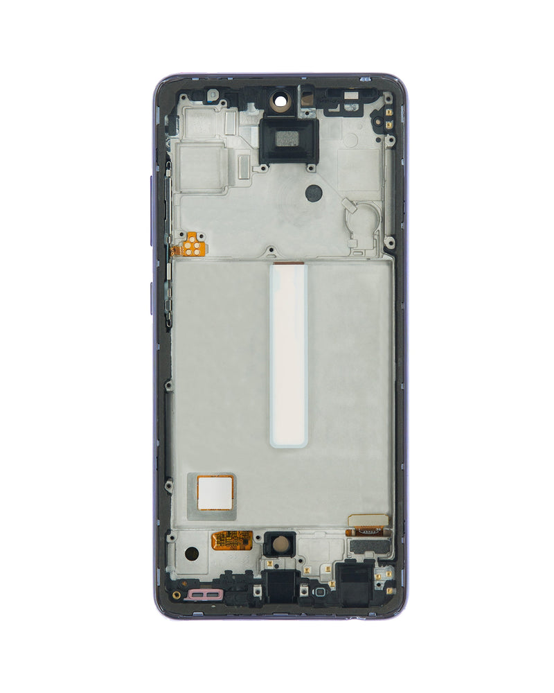Samsung Galaxy A52 5G (A526 / 2021) / A52s 5G (A528 / 2021) OLED Screen Assembly Replacement With Frame (OLED PLUS) (Awesome Violet)