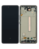 Samsung Galaxy A53 5G (A536 / 2022) LCD Screen Assembly Replacement With Frame (Incell) (Black)