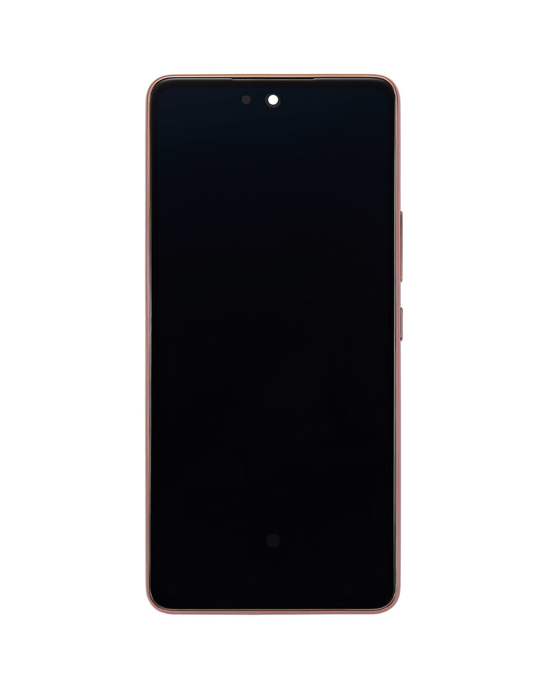 Samsung Galaxy A53 5G (A536 / 2022) OLED Screen Assembly Replacement With Frame (Refurbished) (Peach)