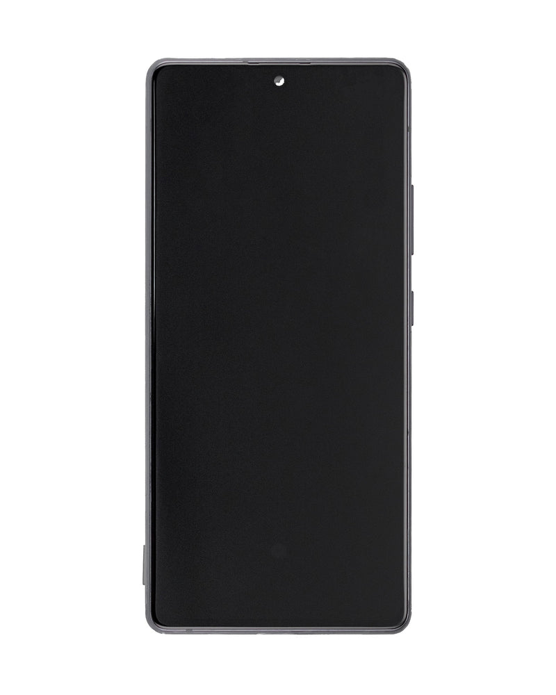 Samsung Galaxy A71 5G (A716 / 2019) OLED Screen Assembly Replacement With Frame (Refurbished) (Prism Cube Black)