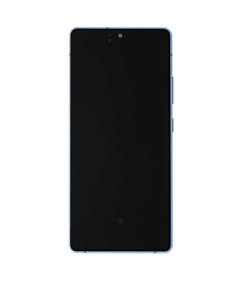 Samsung Galaxy A71 5G (A716 / 2019) OLED Screen Assembly Replacement With Frame (Refurbished) (Prism Cube Blue)
