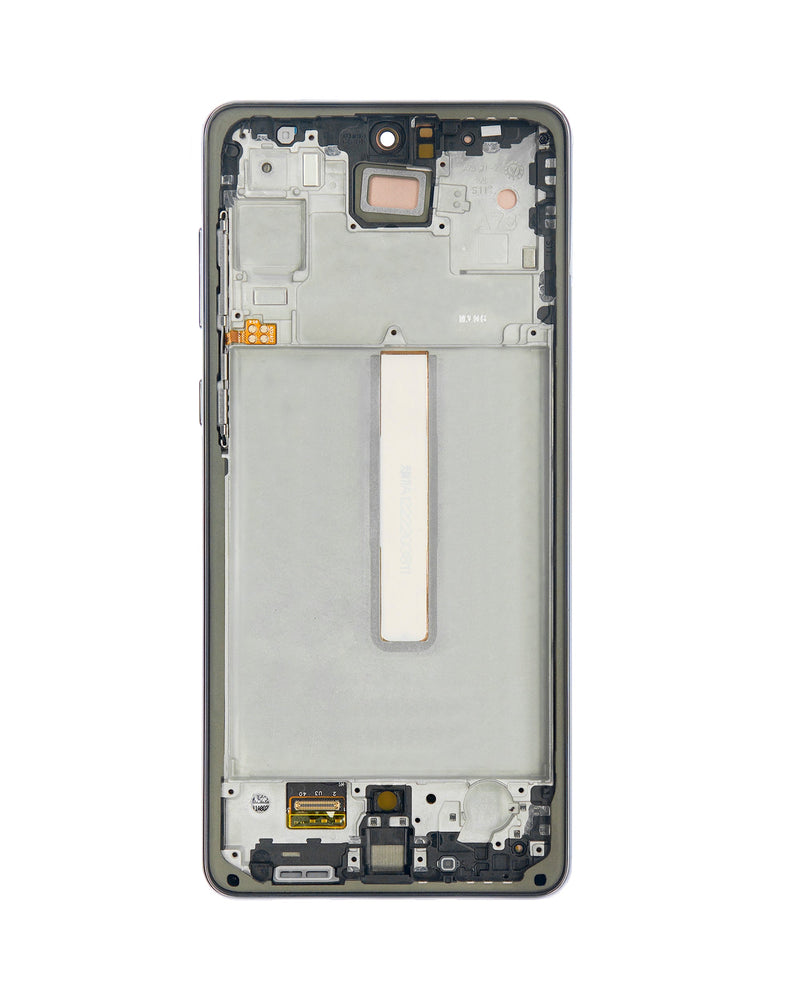 Samsung Galaxy A73 5G (A735 / 2022) OLED Screen Assembly Replacement With Frame (Refurbished) (Gray)