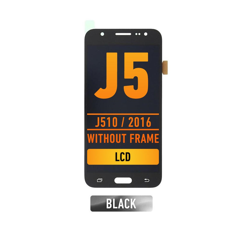 Samsung Galaxy J5 (J510 / 2016) OLED Screen Assembly Replacement Without Frame (Incell) (Black)