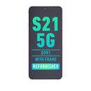 Samsung Galaxy S21 5G (G991) OLED Screen Assembly Replacement With Frame (Refurbished) (Phantom Violet)
